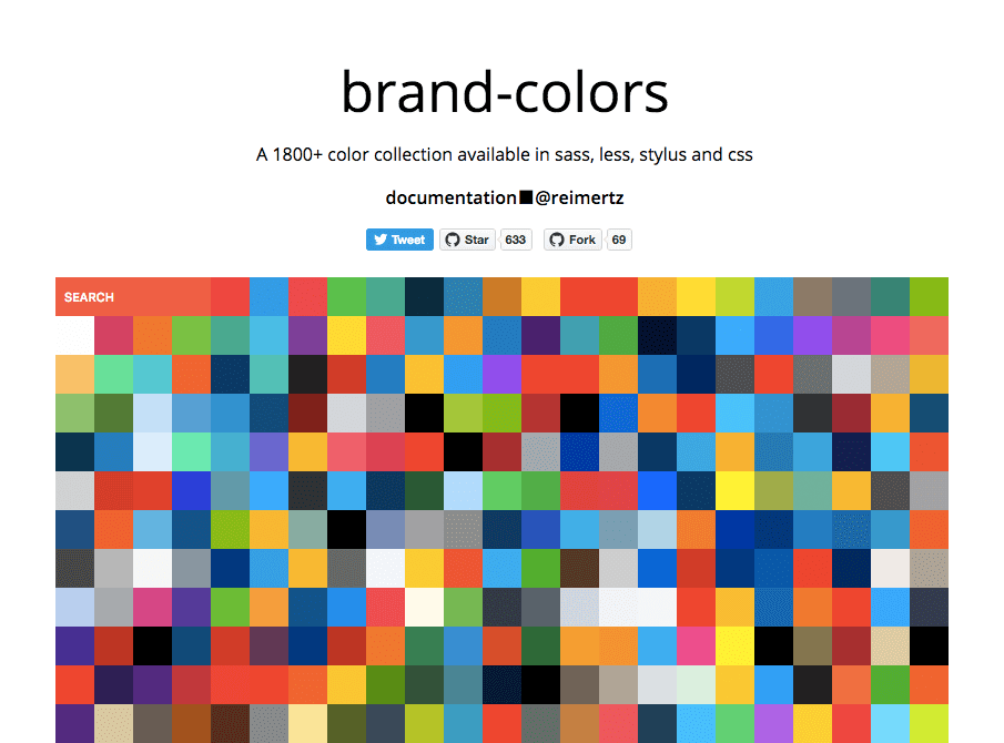 1800以上のブランドカラーを簡単コピー brand-colors