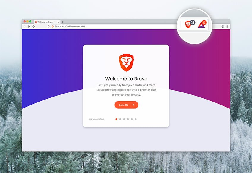 Webブラウザ Brave Chrome拡張機能を使用可能に