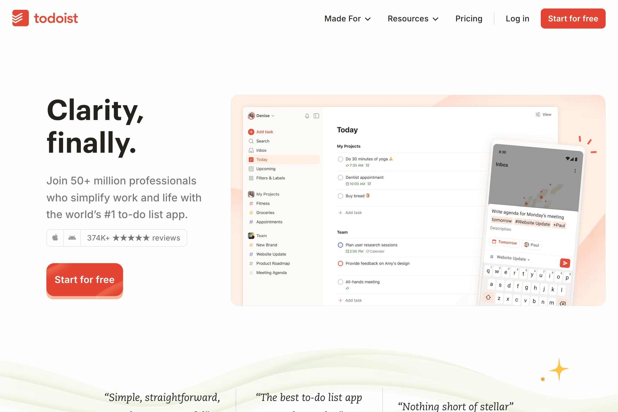 Best Task Management and To-Do List Apps : Todoist