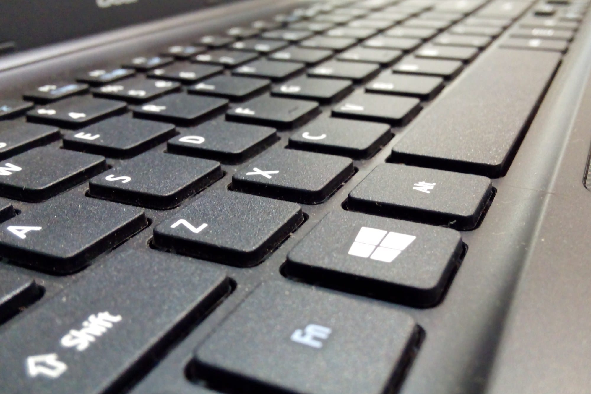 ラップトップキーボード