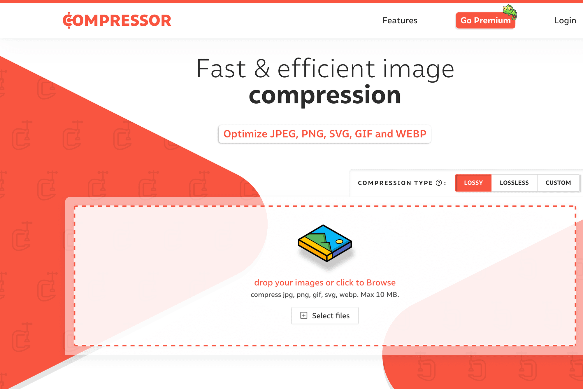 Compressor.io公式サイト