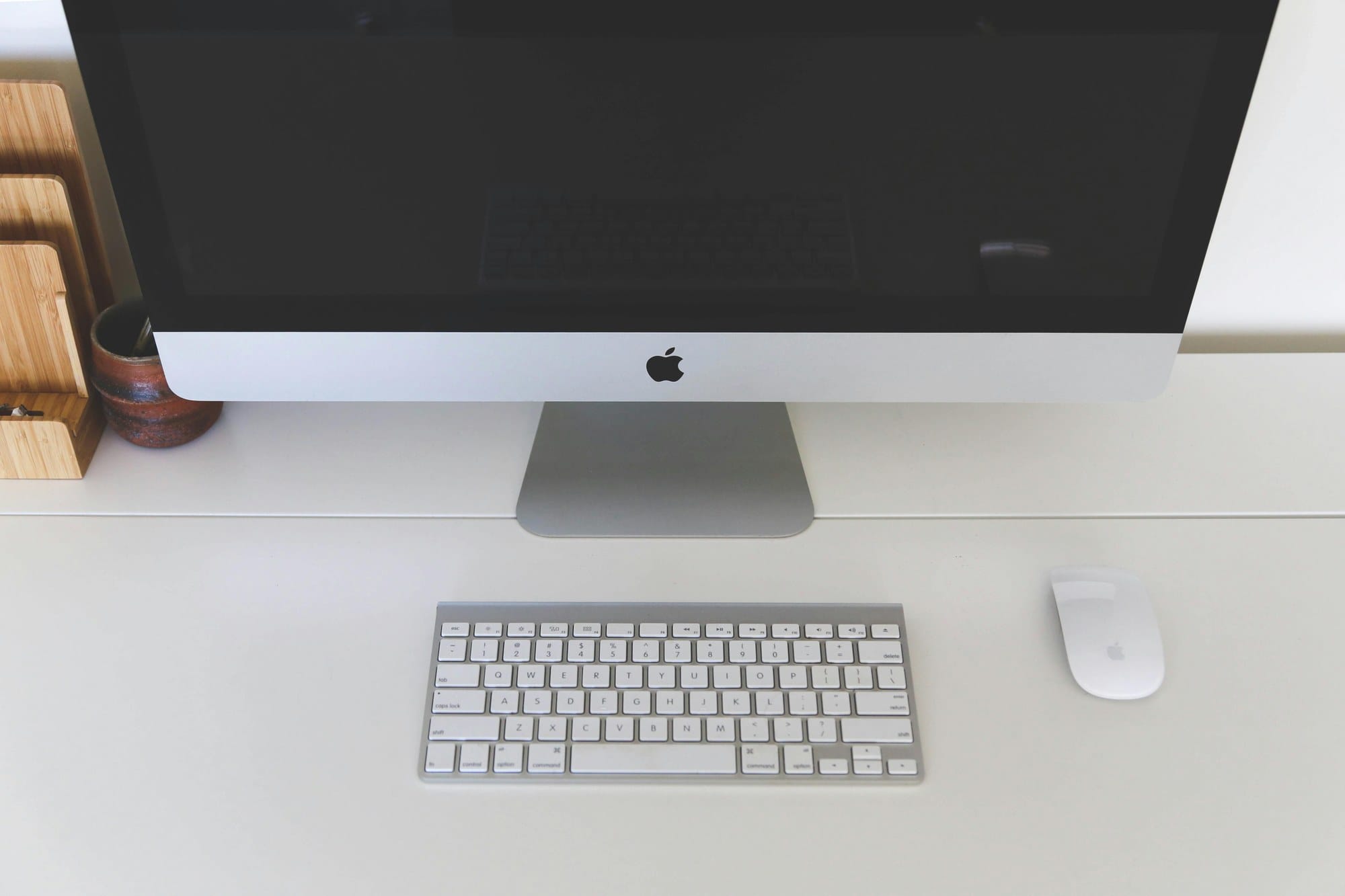 iMacとApple純正キーボード・マウス