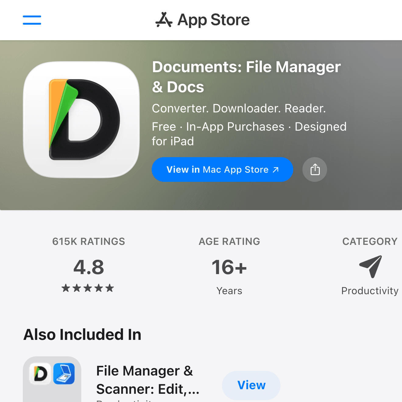 Documents - File Manager and Browser on the App Store