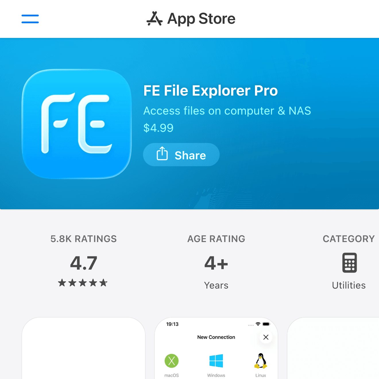 FE File Explorer Pro on the App Store
