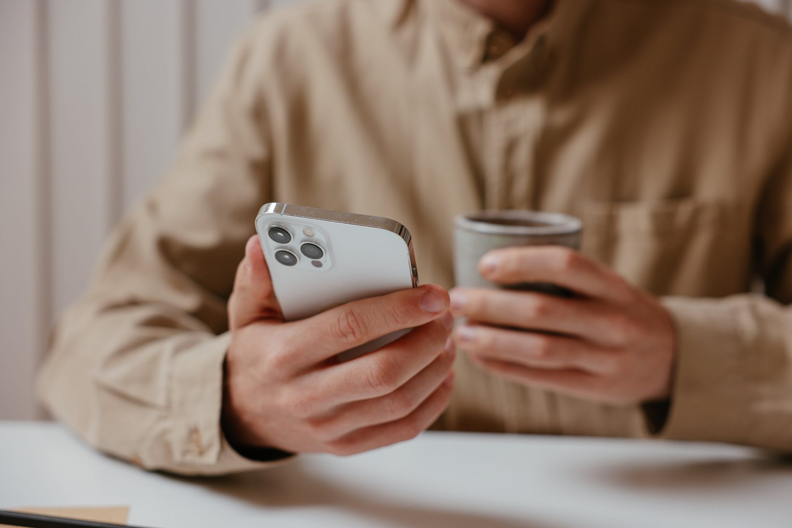 iPhone showing location and privacy settings